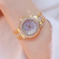Montres à quartz pour Femme Analogique Quartz Tendance Paillettes Luxe Mode Créatif Acier Inoxydable Acier Inoxydable Créatif / Un ans miniinthebox