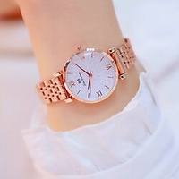Montres à quartz pour Femme Analogique Quartz Tendance Paillettes Luxe Mode Créatif Acier Inoxydable Acier Inoxydable Créatif / Un ans miniinthebox