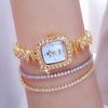 Montres à quartz pour Femme Analogique Quartz Tendance Paillettes Luxe Mode Créatif Acier Inoxydable Acier Inoxydable Créatif / Un ans miniinthebox