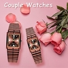 Montres à quartz pour Femme Hommes Analogique Quartz Tendance Paillettes Mode Luxe Imperméable Strass Métal Acier Inoxydable Mode Aiguille miniinthebox