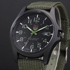 Montres à quartz pour Hommes Analogique Quartz Décontractée Calendrier Acier Inoxydable Toile / Un ans / SSUO 377 miniinthebox