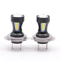otolampara 2 pack h11 led ampoules super lumineux h7 h8 h9 auto led 1157 voiture drl brouillard signal allumer la lampe conduite lampe t20 blanc miniinthebox