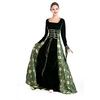 Outlander LES SORCIÈRES Rétro Vintage Epoque Médiévale Renaissance 17ème siècle Robe Bal Masqué Femme Costume Vintage Cosplay Fête / Soirée Manches Longues Robe Mascarade miniinthebox