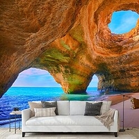 Paysage papier peint mural revêtement mural autocollant peler et coller amovible pvc/vinyle matériel auto-adhésif/adhésif requis décoration murale pour salon cuisine salle de bain miniinthebox