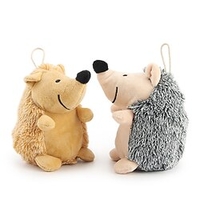 Peluches Jouet de grincement Chien Chat Petit Chat 2 pièces Compatible avec animaux de compagnie Pluche Cadeau Jouet pour animaux de compagnie Jeu d
