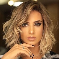 perruques blondes pour femmes perruque synthétique bouclés perruque asymétrique blonde courte blonde cheveux synthétiques 14 pouces blonde moelleuse pour femmes miniinthebox