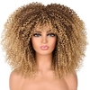 perruques brunes pour femmes perruque synthétique bouclés perruque asymétrique courte a11 cheveux synthétiques cosplay femme douce fête brune blonde miniinthebox
