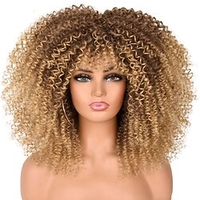 perruques brunes pour femmes perruque synthétique bouclés perruque asymétrique courte a11 cheveux synthétiques cosplay femme douce fête brune blonde miniinthebox