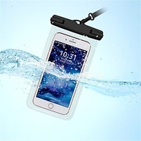 Pochette étanche étui pour téléphone portable ipx8 étanche 35m / 115ft pour iphone 13 pro max 12 mini 11 samsung galaxy s22 ultra plus s21 note 20 ultra a72 52 antichoc antipoussière avec tour de cou miniinthebox
