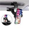 Poubelle de console de voiture Support de téléphone pour tableau de bord Portable Ajustable Souple Support de téléphone pour Automatique Compatible avec Tous les téléphones portables Accessoire de miniinthebox