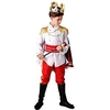 Prince charmant Costume de fête Cosplay de Film Blanche Manteau Pantalon Ceinture Halloween Carnaval Mascarade Elasthanne / Tiare / Tiare miniinthebox