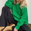 Pull Maille Femme A côtes Tricoter Tressé Couleur unie Col Ras du Cou mode Casual Extérieur Vacances manche longue Automne Printemps Violet Fuchsia S M L miniinthebox