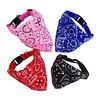 réglable style hip-hop chien chat bandana écharpe collier animal de compagnie foulard étanche salive serviette coton triangle serviette chien décor miniinthebox