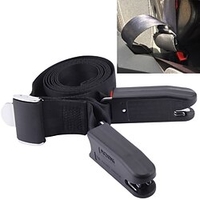 Sangle de siège de sécurité pour bébé de voiture siège de sécurité pour enfant isofix / loquet interface souple couverture de ceinture de connexion sangle de harnais d