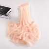Sans Manches Châles / Echarpes Crêpe Mariage / Fête / Soirée Etoles de Femme / Foulards pour Femme Avec Couleur Unie miniinthebox