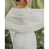 Sans Manches Elégant Tissu en Laine Fête de Mariage Etoles de Femme Avec Couleur Unie miniinthebox