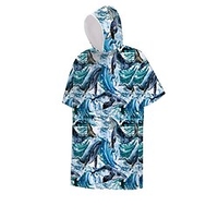 serviette de plage serviette de voyage serviette de bain de natation en plein air,  manteau de peignoir de plage doux portable avec capuche,  serviettes de plage pour enfants miniinthebox