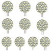 sidepin led g4 350 lumens 3 watts (30w égal) angle de faisceau de 180 degrés non dimmable ac-dc 12 volts jc g4 bipin base led disque halogène ampoule de rechange miniinthebox