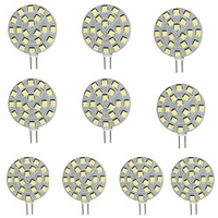 sidepin led g4 350 lumens 3 watts (30w égal) angle de faisceau de 180 degrés non dimmable ac-dc 12 volts jc g4 bipin base led disque halogène ampoule de rechange miniinthebox