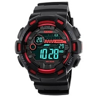 SKMEI Montre Digitale pour Homme Hommes Analogique - Digitale Numérique Digitale Numérique Extérieur Imperméable Calendrier Chronographe Gomme Caoutchouc / Japonais / Japonais miniinthebox