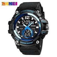 SKMEI Montre Digitale pour Hommes Analogique - Digitale Numérique Digitale Numérique Tendance à la mode Veille tactique Imperméable Calendrier Fonction réveille Plastique Silicone Mode miniinthebox