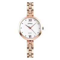 SKMEI Montres à quartz pour Femme Analogique Quartz Tendance Mode Diamant Créatif Alliage de Titane Alliage / Japonais / Japonais miniinthebox