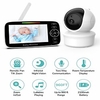 SM43C Moniteurs Bébé 1080P HD Ampoule Wi-Fi Détection de présence Accès à Distance Prêt à l