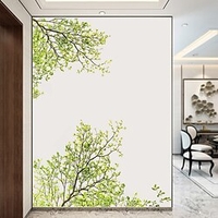 stickers muraux arbre vert stickers muraux décoratifs,  décoration murale décalcomanie décoration de la maison en pvc / stickers muraux amovibles 60x90cm pour le salon de la chambre miniinthebox