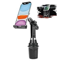 support de téléphone de tasse pour poteau réglable en hauteur de voiture ne jamais secouer Support de téléphone de voiture adapté aux routes cahoteuses support de téléphone mains libres support de miniinthebox