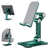 support de téléphone Poids Léger Angle Hauteur Réglable Entièrement pliable Support de téléphone pour Bureau Selfies / Vlogging / Diffusion en direct Compatible avec Tablette Tous les téléphones miniinthebox