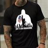 T shirt Tee Homme Estampage à chaud Graphic Drapeau National Col Ras du Cou Imprimer Manches Courtes Décontractée du"idien Extérieur Standard Mélange de Coton Mode Rétro Vintage Designer miniinthebox