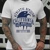T shirt Tee Homme Estampage à chaud Graphic Lettre Col Ras du Cou Imprimer Manches Courtes Décontractée du"idien Extérieur Standard Mélange de Coton Mode Rétro Vintage Designer miniinthebox