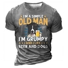 T shirt Tee Homme Unisexe 3D effet Chien Imprimés Photos Lettre Col Ras du Cou Imprimer Manches Courtes Plein Air du"idien Vacances Standard Polyester Décontractée Rétro Vintage Designer miniinthebox