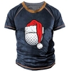 T shirt Tee Homme Unisexe 3D effet Graphic Col Ras du Cou Imprimer Manches Courtes Plein Air du"idien Vacances Standard Polyester Design Décontractée Grand et grand / Eté miniinthebox