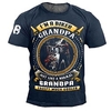 T shirt Tee Homme Unisexe 3D effet Graphic Humain Lettre Col Ras du Cou Imprimer Manches Courtes Plein Air du"idien Vacances Standard Polyester Design Décontractée Rétro Vintage / Eté miniinthebox