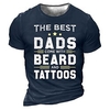 T shirt Tee Homme Unisexe 3D effet Graphic Lettre Col Ras du Cou Imprimer Manches Courtes Plein Air du"idien Vacances Standard Polyester Design Décontractée Rétro Vintage / Eté miniinthebox
