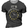T shirt Tee Homme Unisexe 3D effet Imprimés Photos Bière Lettre Col Ras du Cou Imprimer Manches Courtes Plein Air du"idien Vacances Standard Polyester Décontractée Rétro Vintage Designer miniinthebox
