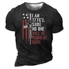 T shirt Tee Homme Unisexe 3D effet Imprimés Photos Drapeau National Lettre Col Ras du Cou Imprimer Manches Courtes Plein Air du"idien Vacances Standard Polyester Décontractée Designer Grand et miniinthebox