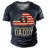 T shirt Tee Homme Unisexe 3D effet Imprimés Photos Drapeau National Lettre Col Ras du Cou Imprimer Manches Courtes Plein Air du"idien Vacances Standard Polyester Design Décontractée Rétro Vintage miniinthebox