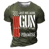 T shirt Tee Homme Unisexe 3D effet Imprimés Photos Lettre Col Ras du Cou Imprimer Manches Courtes Plein Air du"idien Vacances Standard Polyester Décontractée Designer Grand et grand miniinthebox