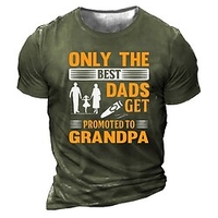 T shirt Tee Homme Unisexe 3D effet Imprimés Photos Lettre Col Ras du Cou Imprimer Manches Courtes Plein Air du"idien Vacances Standard Polyester Décontractée Designer Grand et grand miniinthebox