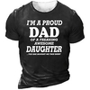 T shirt Tee Homme Unisexe 3D effet Imprimés Photos Lettre Col Ras du Cou Imprimer Manches Courtes Plein Air du"idien Vacances Standard Polyester Décontractée Designer Grand et grand miniinthebox