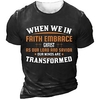 T shirt Tee Homme Unisexe 3D effet Imprimés Photos Lettre Col Ras du Cou Imprimer Manches Courtes Plein Air du"idien Vacances Standard Polyester Décontractée Designer Grand et grand miniinthebox