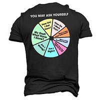 T shirt Tee Homme Unisexe 3D effet Imprimés Photos Lettre Col Ras du Cou Imprimer Manches Courtes Plein Air du"idien Vacances Standard Polyester Décontractée Rétro Vintage Designer miniinthebox