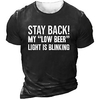 T shirt Tee Homme Unisexe 3D effet Imprimés Photos Lettre Col Ras du Cou Imprimer Manches Courtes Plein Air du"idien Vacances Standard Polyester Décontractée Rétro Vintage Designer miniinthebox