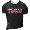 T shirt Tee Homme Unisexe 3D effet Imprimés Photos Lettre Col Ras du Cou Imprimer Manches Courtes Plein Air du"idien Vacances Standard Polyester Décontractée Rétro Vintage Designer miniinthebox