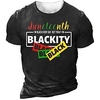 T shirt Tee Homme Unisexe 3D effet Imprimés Photos Lettre Col Ras du Cou Imprimer Manches Courtes Plein Air du"idien Vacances Standard Polyester Décontractée Rétro Vintage Designer miniinthebox