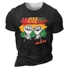 T shirt Tee Homme Unisexe 3D effet Imprimés Photos mains Col Ras du Cou Imprimer Manches Courtes Plein Air du"idien Vacances Standard Polyester Décontractée Designer Grand et grand miniinthebox