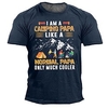 T shirt Tee Homme Unisexe 3D effet Imprimés Photos Montagne Col Ras du Cou Imprimer Manches Courtes Plein Air du"idien Vacances Standard Polyester Décontractée Designer Grand et grand miniinthebox