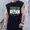 T shirt Tee Homme Unisexe Estampage à chaud Imprimés Photos Lettre Col Ras du Cou Imprimer Sangles Plein Air du"idien Vacances Standard Mélange de Coton Décontractée Designer Grand et grand miniinthebox
